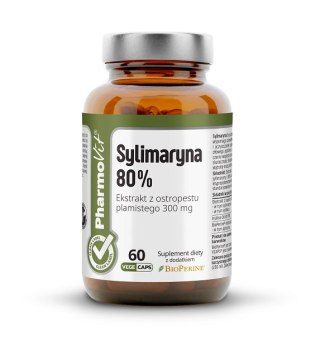 SYLIMARYNA (240 mg) BEZGLUTENOWA 60 KAPSUŁEK - PHARMOVIT (CLEAN LABEL) PHARMOVIT (suplementy diety)