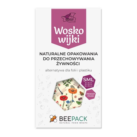 WOSKOWIJKI ZESTAW ROZMIAR S + M + L - BEEPACK BEEPACK (woskowijki)