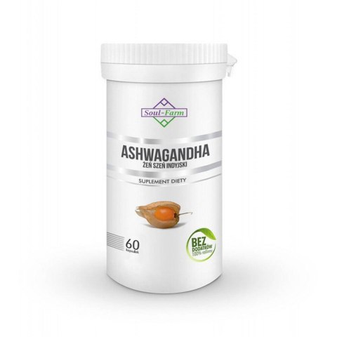 ASHWAGANDHA EKSTRAKT (500 mg) 60 KAPSUŁEK - SOUL FARM SOUL FARM (witaminy i ekstrakty)
