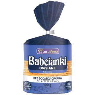 BABCIANKI OWSIANE BEZ DODATKU CUKRÓW 100 g - NATURAVENA NATURAVENA
