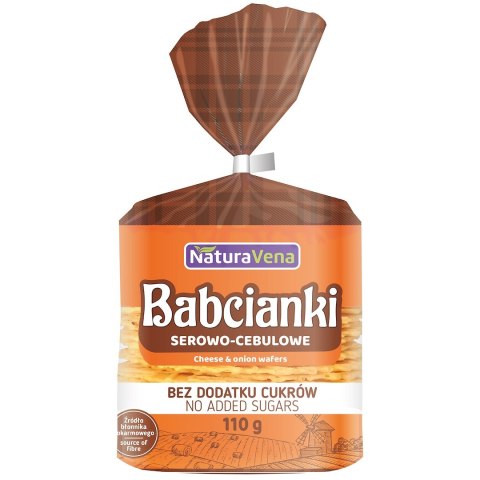 BABCIANKI SEROWO-CEBULOWE BEZ DODATKU CUKRÓW 110 g - NATURAVENA NATURAVENA