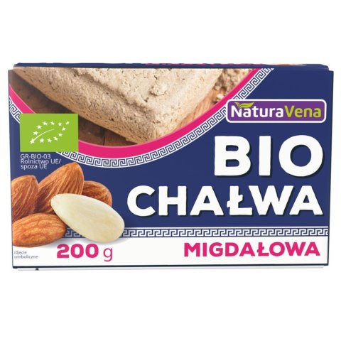 CHAŁWA Z MIGDAŁAMI BIO 200 g - NATURAVENA NATURAVENA