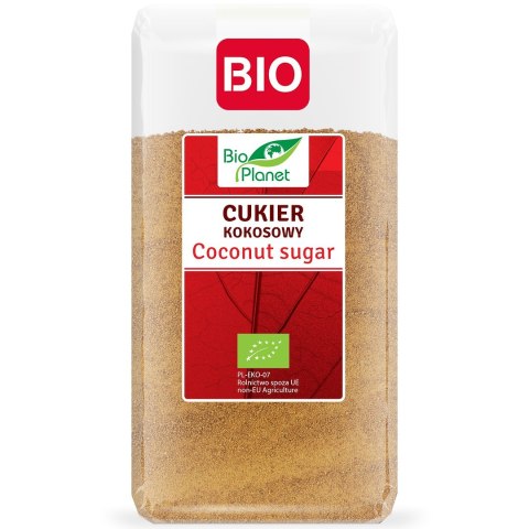 CUKIER KOKOSOWY BIO 500 g - BIO PLANET BIO PLANET - seria CZERWONA (cukry, syropy)