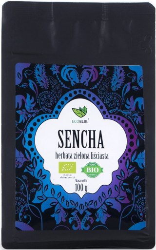 HERBATA ZIELONA LIŚCIASTA SENCHA BIO 100 g - ECOBLIK ECOBLIK (herbaty)