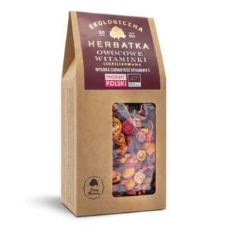 HERBATKA LIOFILIZOWANA OWOCOWE WITAMINKI BIO 80 g - DARY NATURY DARY NATURY - herbatki