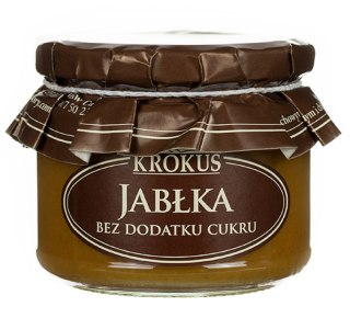 JABŁKA BEZ DODATKU CUKRÓW 310 g - KROKUS KROKUS (przetwory owocowe i warzywne)