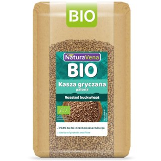 KASZA GRYCZANA PALONA BIO 1 kg - NATURAVENA NATURAVENA