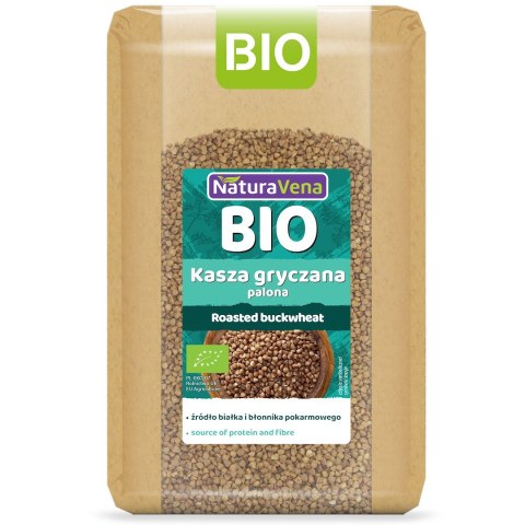 KASZA GRYCZANA PALONA BIO 1 kg - NATURAVENA NATURAVENA