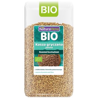 KASZA GRYCZANA PALONA BIO 500 g - NATURAVENA NATURAVENA