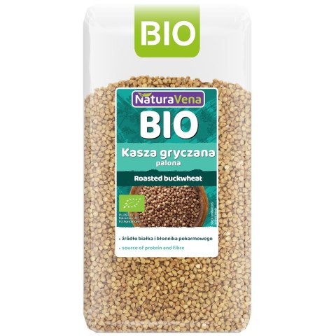KASZA GRYCZANA PALONA BIO 500 g - NATURAVENA NATURAVENA