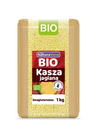KASZA JAGLANA BEZGLUTENOWA BIO 1 kg - NATURAVENA NATURAVENA