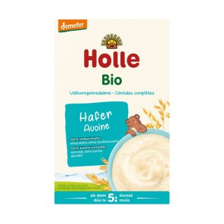 KASZKA OWSIANA PEŁNOZIARNISTA BEZ DODATKU CUKRÓW OD 5 MIESIĄCA DEMETER BIO 250 g - HOLLE HOLLE (żywność dla niemowląt)