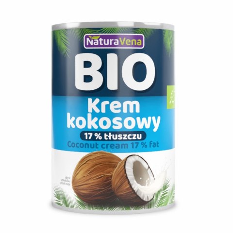 KREM KOKOSOWY 17 % BIO 400 ml - NATURAVENA NATURAVENA