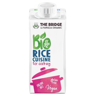 KREM RYŻOWY DO GOTOWANIA BEZ DODATKU CUKRÓW BEZGLUTENOWY BIO 200 ml - THE BRIDGE THE BRIDGE (napoje i desery roślinne)