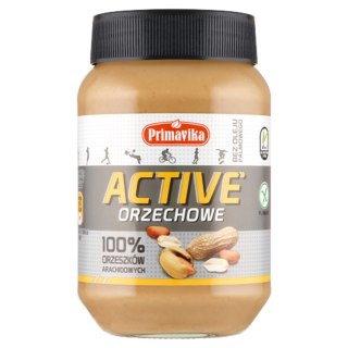 KREM Z ORZESZKÓW ZIEMNYCH PRAŻONYCH 100 % BEZGLUTENOWY 470 g - PRIMAVIKA PRIMAVIKA (przetwory i pasty vege)