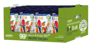 LODY OWOCOWE DO ZAMROŻENIA BEZGLUTENOWE BIO (10 x 40 ml) 400 ml - SENSOFREDDO (DOLFIN) DOLFIN (lody do zamrożenia)