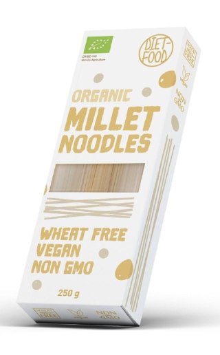 MAKARON (JAGLANY) NOODLE BIO 250 g - DIET-FOOD DIET-FOOD
