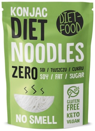 MAKARON (KONJAC) NOODLE BEZGLUTENOWY 270 g (200 g) - DIET-FOOD DIET-FOOD