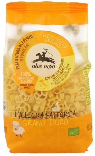 MAKARON (SEMOLINOWY) DLA DZIECI FARMA BIO 250 g - ALCE NERO ALCE NERO (włoskie produkty)