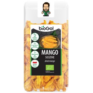 MANGO SUSZONE BIO 100 g - BIOGOL BIOGOL (produkty śniadaniowe, przekąski bez cukru)