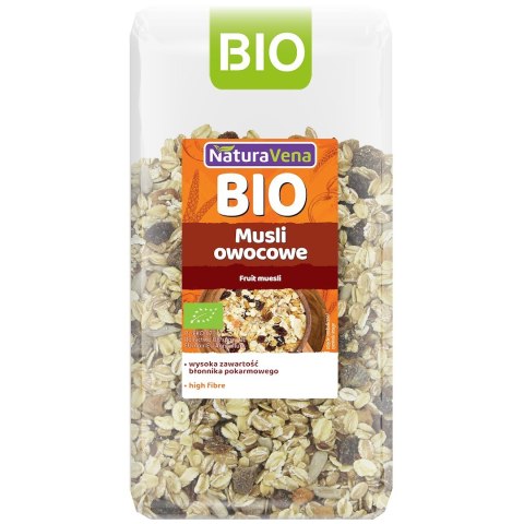 MUSLI OWOCOWE BIO 300 g - NATURAVENA NATURAVENA