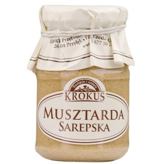 MUSZTARDA SAREPSKA 185 g - KROKUS KROKUS (przetwory owocowe i warzywne)