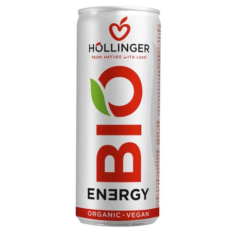 NAPÓJ ENERGETYZUJĄCY O SMAKU JABŁKO - JEŻYNA BIO 250 ml - HOLLINGER HOLLINGER (soki, nektary, napoje, syropy)
