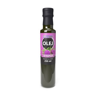 OLEJ Z OSTROPESTU PLAMISTEGO TŁOCZONY NA ZIMNO 250 ml - NATURAVENA NATURAVENA