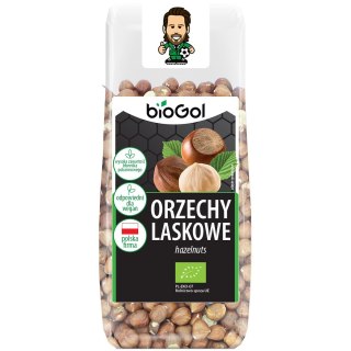 ORZECHY LASKOWE BIO 100 g - BIOGOL BIOGOL (produkty śniadaniowe, przekąski bez cukru)