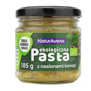 PASTA Z CIECIERZYCY I SZPINAKU Z NASIONAMI KONOPI BIO 185 g - NATURAVENA NATURAVENA