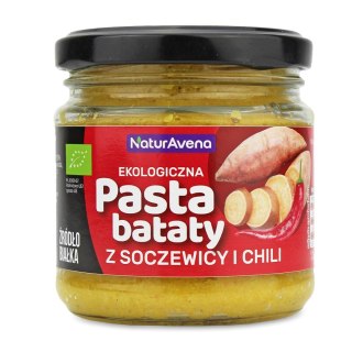 PASTA Z SOCZEWICY I BATATÓW Z CHILI BIO 185 g - NATURAVENA NATURAVENA