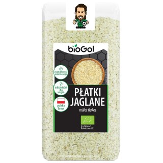 PŁATKI JAGLANE BIO 300 g - BIOGOL BIOGOL (produkty śniadaniowe, przekąski bez cukru)