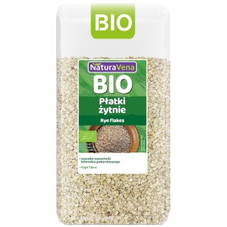 PŁATKI ŻYTNIE BIO 300 g - NATURAVENA NATURAVENA
