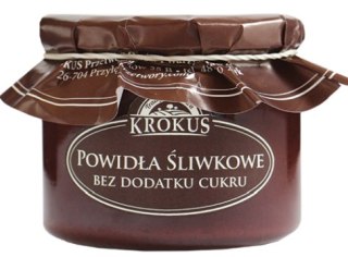 POWIDŁA ŚLIWKOWE BEZ DODATKU CUKRÓW BEZGLUTENOWE 310 g - KROKUS KROKUS (przetwory owocowe i warzywne)