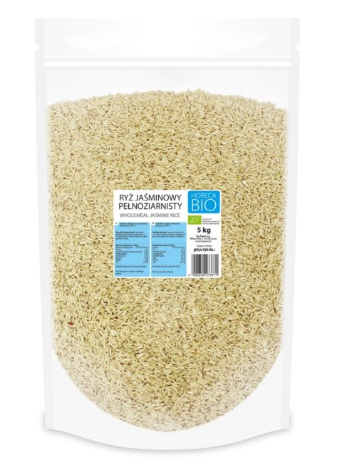RYŻ JAŚMINOWY PEŁNOZIARNISTY BIO 5 kg - HORECA (BIO PLANET) HORECA BIO - pozostałe