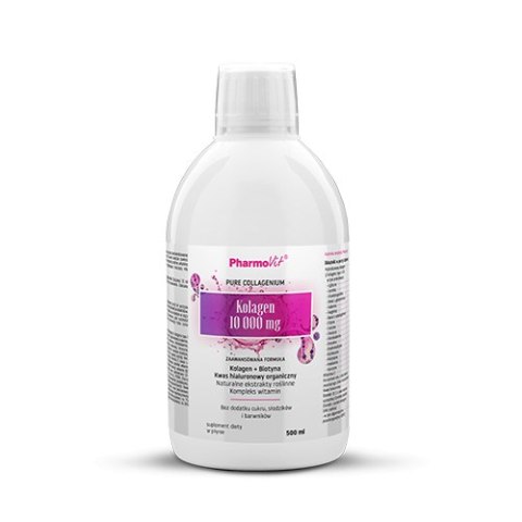 SUPLEMENT DIETY KOLAGEN (10 000 mg) W PŁYNIE BEZGLUTENOWY 500 ml - PHARMOVIT PHARMOVIT (suplementy diety)