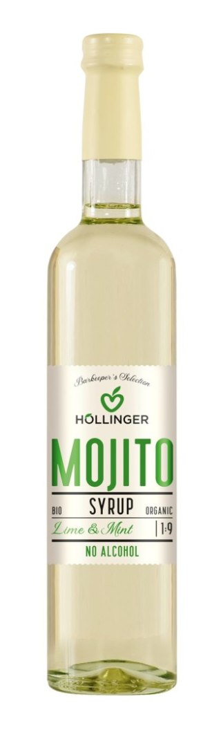 SYROP DO DRINKÓW I KOKTAJLI MOJITO BIO 500 ml - HOLLINGER HOLLINGER (soki, nektary, napoje, syropy)