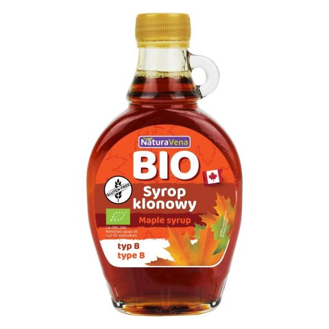 SYROP KLONOWY BEZGLUTENOWY BIO 330 g (250 ml) - NATURAVENA NATURAVENA