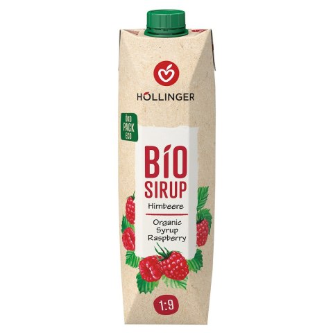 SYROP MALINOWY BIO 1 L - HOLLINGER HOLLINGER (soki, nektary, napoje, syropy)