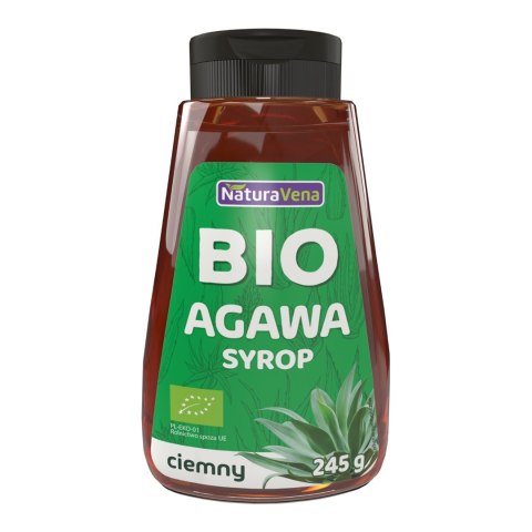 SYROP Z AGAWY CIEMNY BIO 245 g - NATURAVENA NATURAVENA