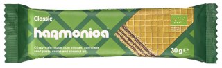 WAFELEK Z SAMOPSZY Z KREMEM MLECZNO - KAKAOWYM BIO 30 g - HARMONICA HARMONICA (wafelki)