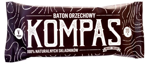 BATON ORZECHOWY KOMPAS BEZGLUTENOWY 70 g - ZMIANY ZMIANY ZMIANY ZMIANY (batony)