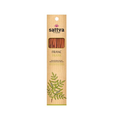 KADZIDEŁKA INDYJSKIE FRANK (15 szt.) 30 g - SATTVA (WELLNESS) SATTVA (kosmetyki ajurwedyjskie, kadzidełka)