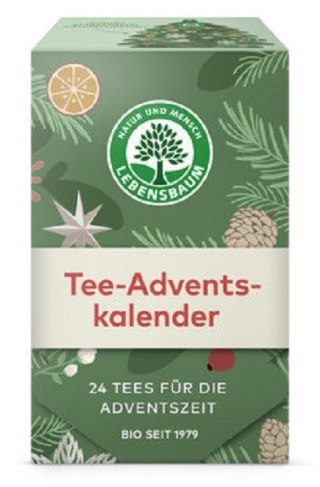 KALENDARZ ADWENTOWY (HERBATKI I HERBATY) BIO (24 szt.) 42,5 g - LEBENSBAUM (PRODUKT SEZONOWY) LEBENSBAUM (przyprawy, herbaty, kawy)