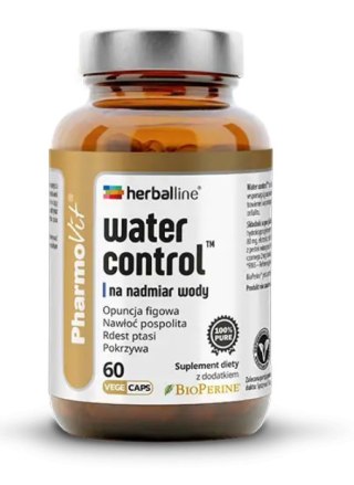 KAPSUŁKI NA NADMIAR WODY W ORGANIZMIE (WATER CONTROL) BEZGLUTENOWE 60 szt. - PHARMOVIT (HERBALLINE) PHARMOVIT (suplementy diety)
