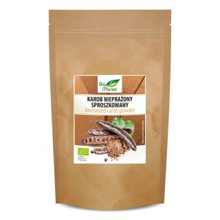 KAROB NIEPRAŻONY SPROSZKOWANY BIO 400 g - BIO PLANET BIO PLANET - seria INNE