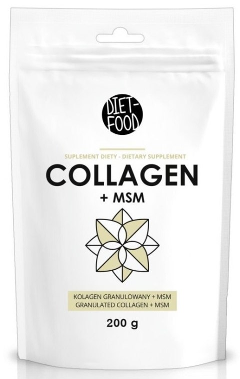 KOLAGEN + MSM INSTANT W PROSZKU 200 g - DIET-FOOD DIET-FOOD