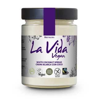 KREM KOKOSOWY FAIR TRADE BEZGLUTENOWY BIO 270 g - LA VIDA VEGAN LA VIDA VEGAN (kremy orzechowe)