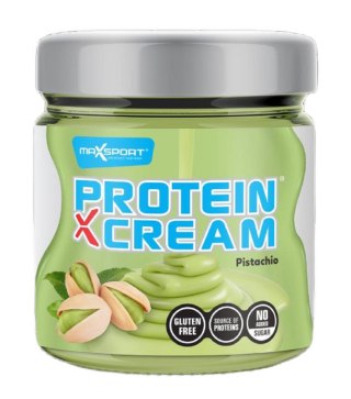 KREM PROTEINOWY PISTACJOWY BEZ DODATKU CUKRÓW BEZGLUTENOWY 200 g - MAXSPORT MAXSPORT (batony, kremy, makarony)