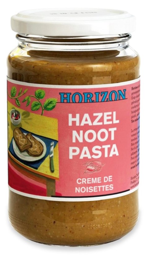 KREM Z ORZECHÓW LASKOWYCH PRAŻONYCH 100 % BIO 350 g - HORIZON HORIZON (syropy, kremy orzechowe)